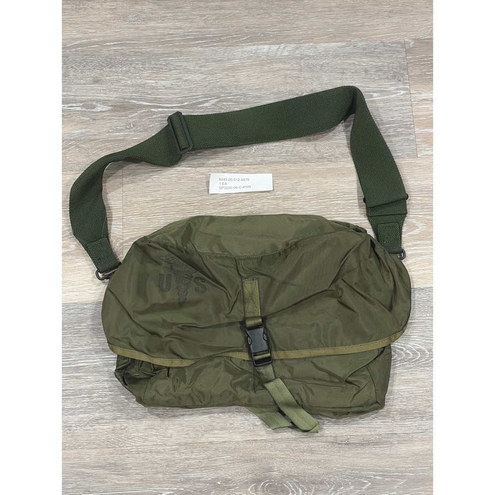 US Military Medical Instrument Supply Set Bag Olive Drab Green 6545-00-912-9870